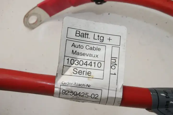 BMW 4 F32 F33 (2013 - 2017) 9259425 Плюсовой провод аккумулятора — фото 6