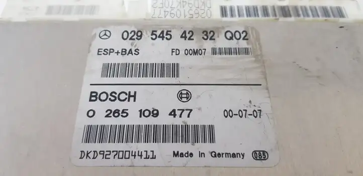 Mercedes-Benz A W168 (1997 - 2004) 0295454232 Прочие блоки управления — фото 3