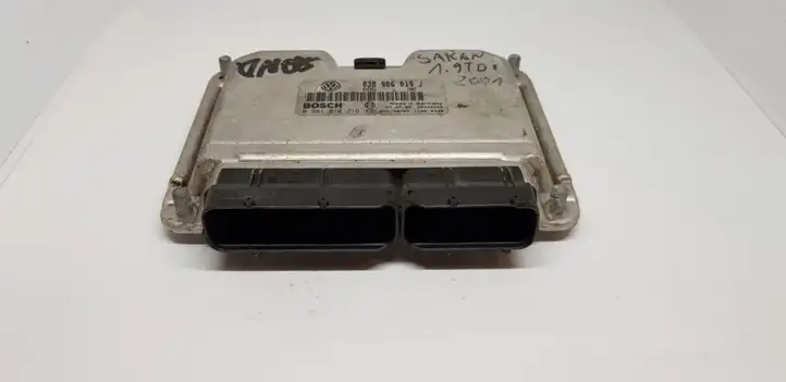 Volkswagen Sharan (2003 - 2010) 038906019J Блок управления двигателем (ЭБУ) — фото 3