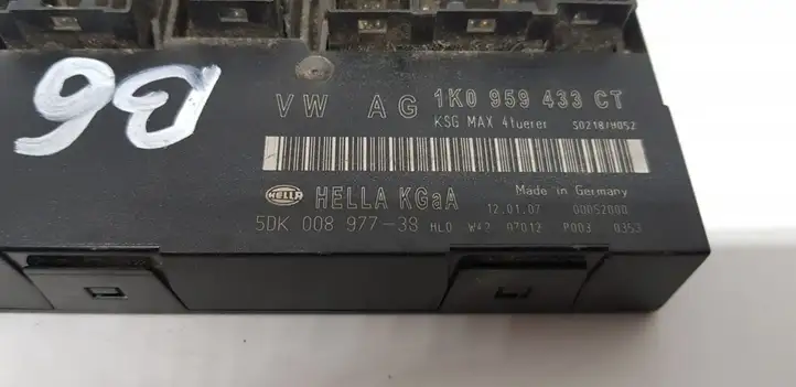 Volkswagen PASSAT B6 (2005 - 2010) 1K0959433CT Модуль комфорта — фото 2