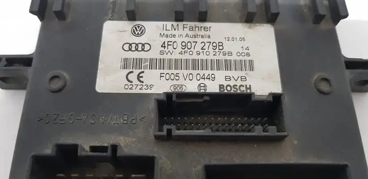 Audi A6 S6 C6 4F (2004 - 2008) 4F0907289E Модуль комфорта — фото 2