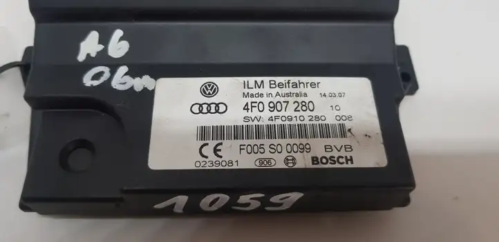 Audi A6 S6 C6 4F (2004 - 2008) 4F0907280 Модуль комфорта — фото 3