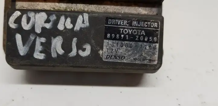 Toyota Corolla Verso AR10 (2004 - 2009) 8987120050 Прочие блоки управления — фото 3