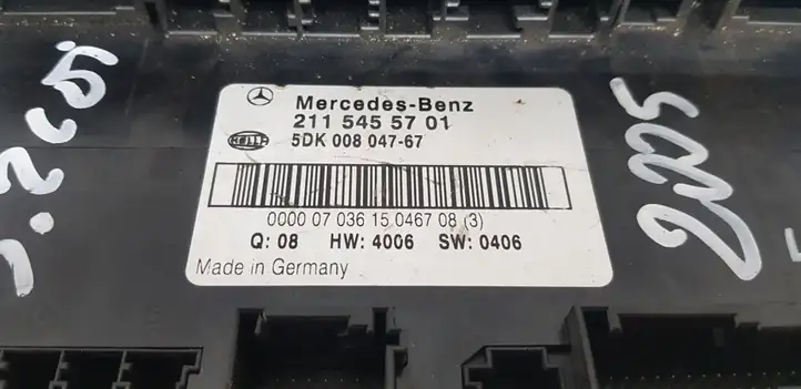 Mercedes-Benz E W211 (2002 - 2009) 2115455701 Блок предохранителей — фото 2