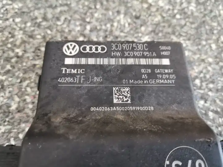 Volkswagen PASSAT B6 (2005 - 2010) 3C0907530C Прочие блоки управления — фото 3