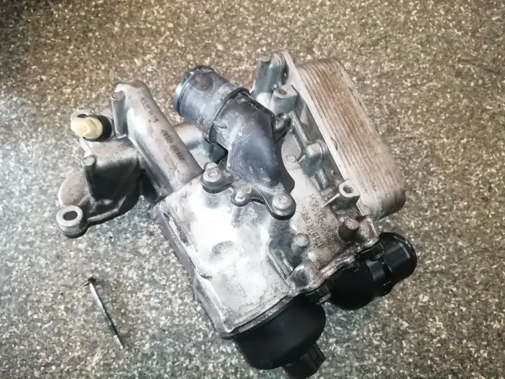 Nissan X-Trail T31 (2007 - 2014) 8200797762 Кронштейн масляного фильтра — фото 6