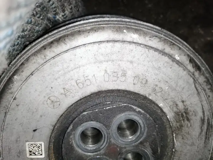 Mercedes-Benz E W212 (2009 - 2016) A6510350912 Шкив коленчатого вала — фото 4