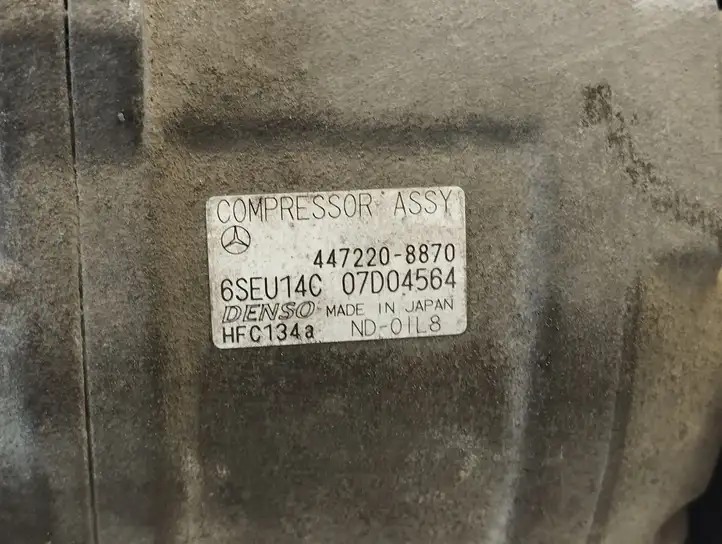 Mercedes-Benz Vaneo W414 (2001 - 2005) 4472208870 Компрессор (насос) кондиционера воздуха — фото 4