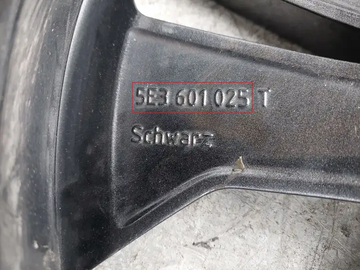 Skoda Octavia Mk4 (2019 - ) 5E3601025 Легкосплавный колесный диск R19 — фото 5