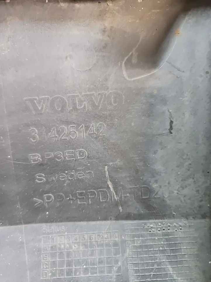 Volvo S90 (2016 - 2020)  31425142 Нижняя часть бампера (губа)