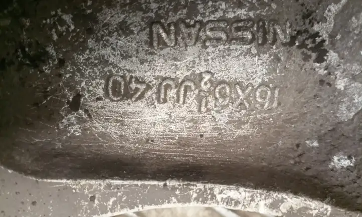 Nissan Primera (2001 - 2008)  16X65J Обод (ободья) колеса из легкого сплава R 16