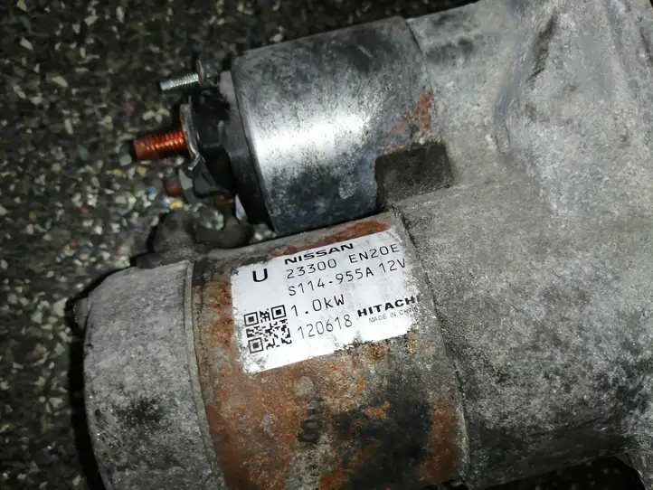 Nissan Juke I F15 (2010 - 2018) 23300EN20E Стартер — фото 2