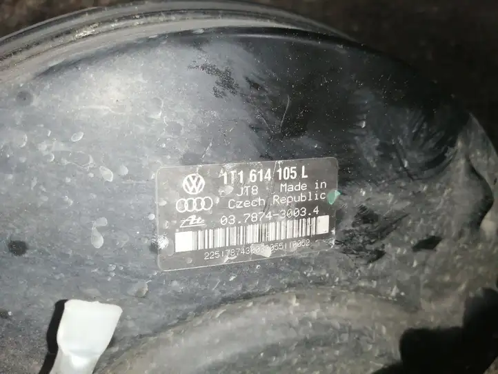 Volkswagen Touran I (2003 - 2010) 1T1614105L Вакуумный усилитель тормозов — фото 2