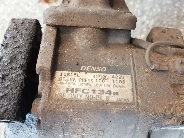 Toyota Avensis Verso (2001 - 2004) 4472204221 Компрессор (насос) кондиционера воздуха — фото 3