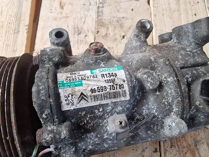 Ford Focus (2005 - 2008) 9659875780 Компрессор (насос) кондиционера воздуха — фото 3
