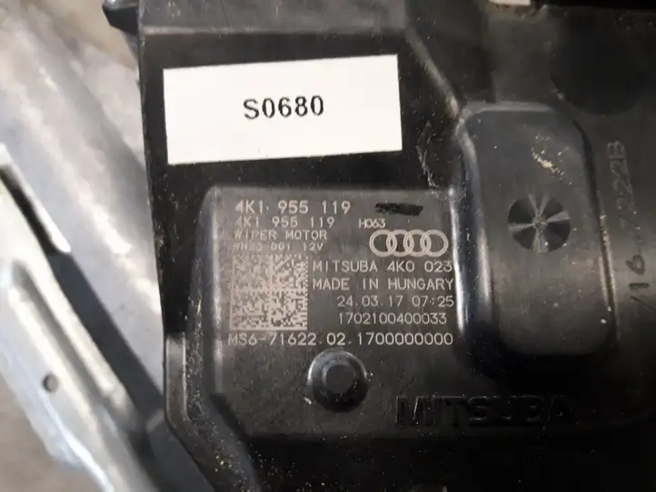 Audi A7 S7 4G (2014 - 2018) 4K1955119 Комплект механизма стеклоочистителей — фото 4