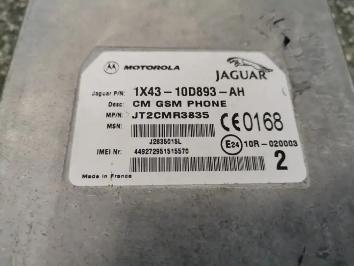 Jaguar S-Type (2004 - 2008) 1X4310D893AH Блок GSM — фото 2