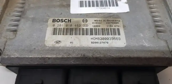 Renault Scenic II - Grand scenic II (2003 - 2006) 0281010483 Блок управления двигателем (ЭБУ) — фото 2