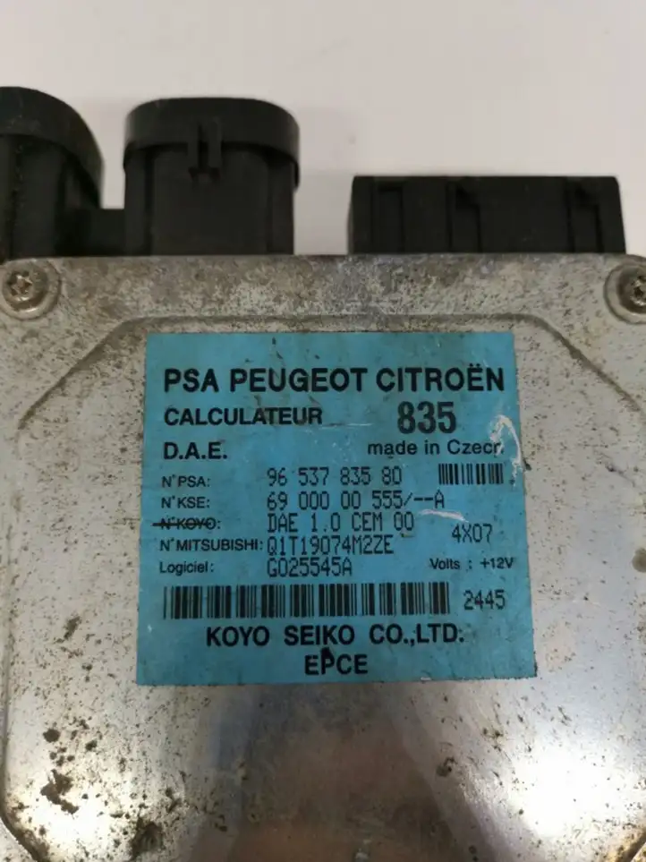 Citroen C3 (2002 - 2009) 9653783580 Блок управления усилителем руля — фото 3