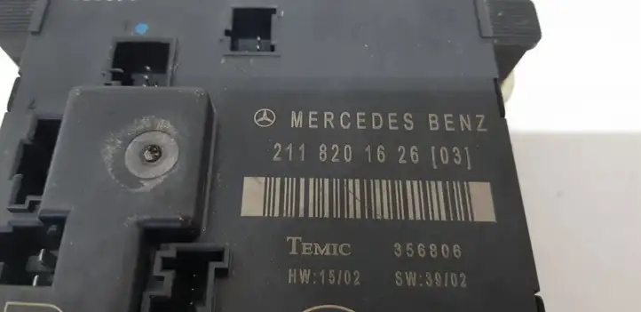 Mercedes-Benz C W203 (2000 - 2007) 2118201626 Прочие блоки управления — фото 2