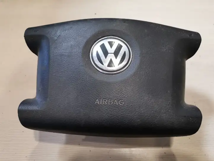 Volkswagen Touareg I (2002 - 2010) 7L6880201DB Подушка безопасности руля — фото 1