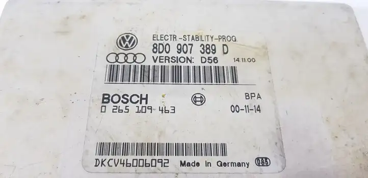 Audi A6 S6 C5 4B (2001 - 2004) 8D0907389D Модуль комфорта — фото 2