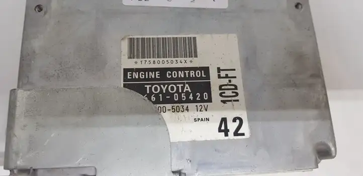 Toyota Avensis T220 (2000 - 2003) 8966105420 Блок управления двигателем (ЭБУ) — фото 3
