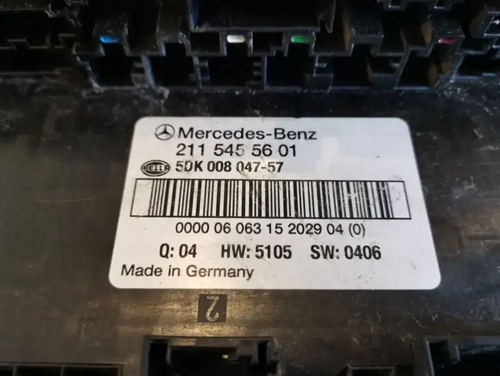 Mercedes-Benz E W211 (2002 - 2009) 2115455601 Блок предохранителей — фото 2