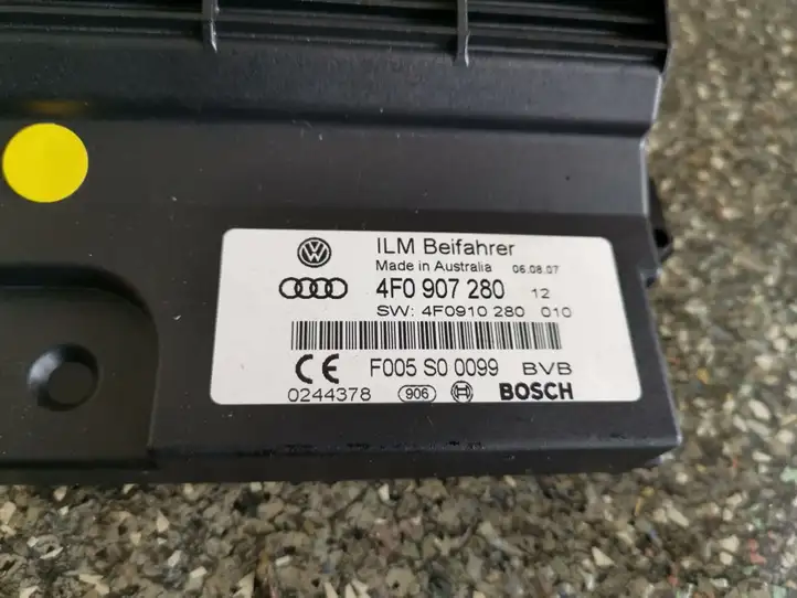 Audi A6 S6 C6 4F (2004 - 2008) 4F0907280 Прочие блоки управления — фото 2