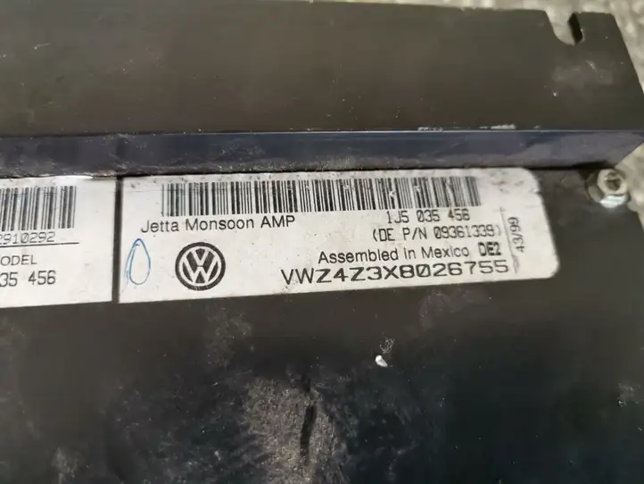 Volkswagen Golf IV (1998 - 2005) 1J5035456 Усилитель звука — фото 3
