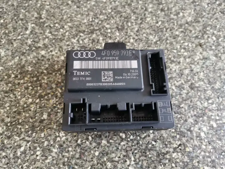 Audi A6 S6 C6 4F (2004 - 2008) 4F0959793E Блок управления дверью — фото 1