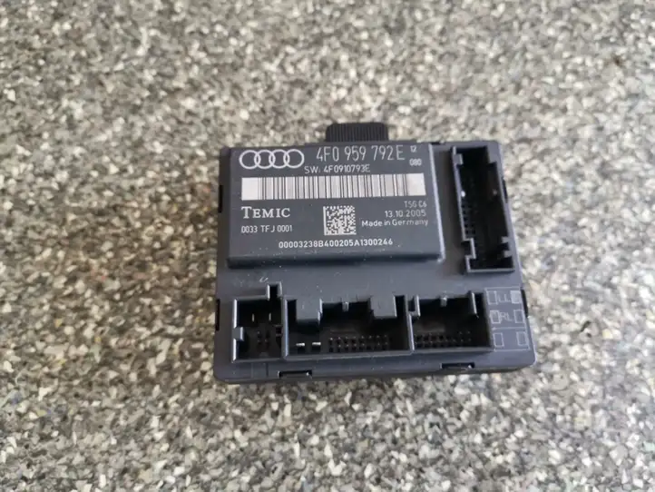 Audi A6 S6 C6 4F (2004 - 2008) 4F0959792E Блок управления дверью — фото 1