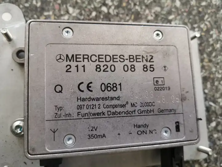 Mercedes-Benz S W221 (2005 - 2013) 2118200885 Прочие блоки управления — фото 3