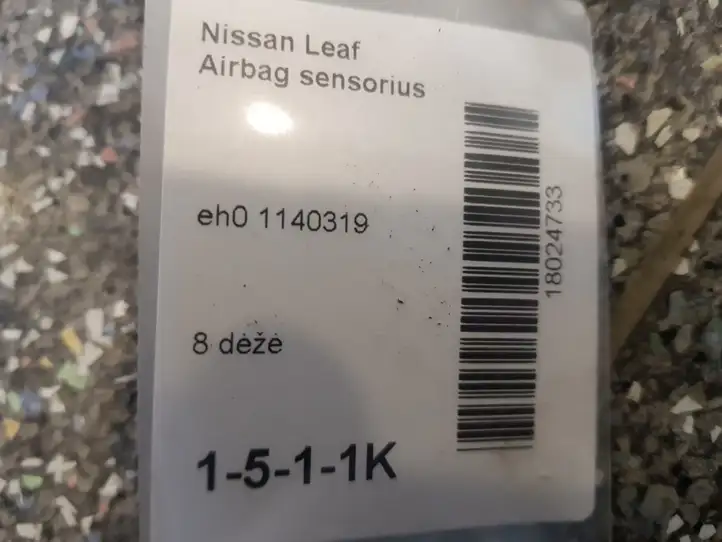 Nissan Leaf I (ZE0) (2010 - 2017) EH01140319 Датчик удара SRS — фото 3