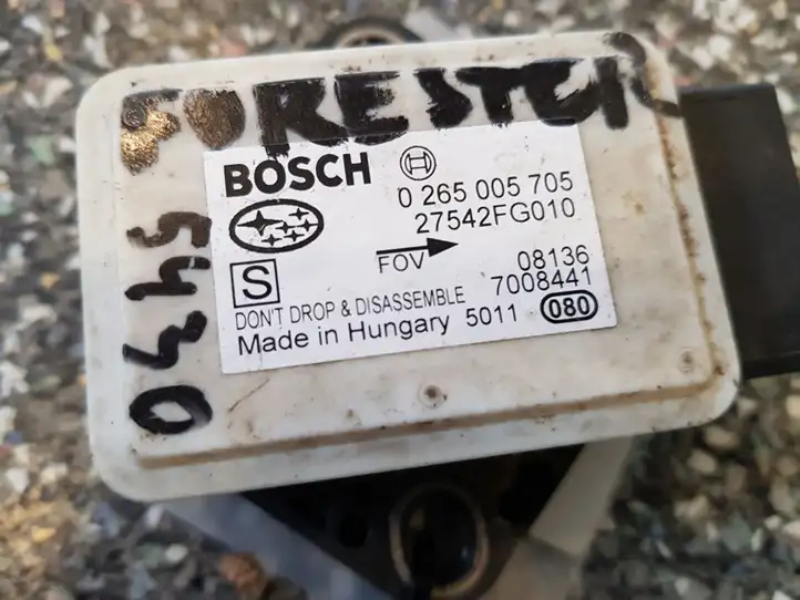 Subaru Forester SH (2008 - 2013) 0265005705 Датчик удара SRS — фото 3