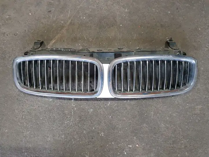 BMW 7 E65 E66 (2001 - 2008) 7037727 Верхняя решетка радиатора — фото 1