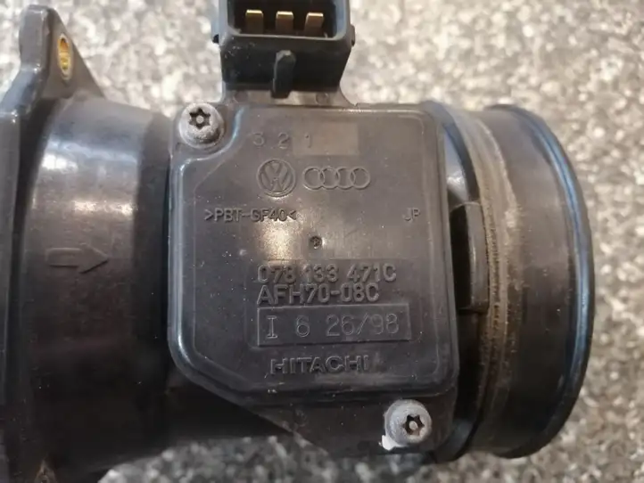 Audi A6 S6 C5 4B (1997 - 2001) 078133471C Датчик массового расхода воздуха — фото 3