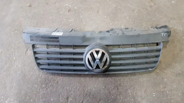 Volkswagen Transporter - Caravelle T5 (2003 - 2009) 7H0807101 Верхняя решетка радиатора — фото 1