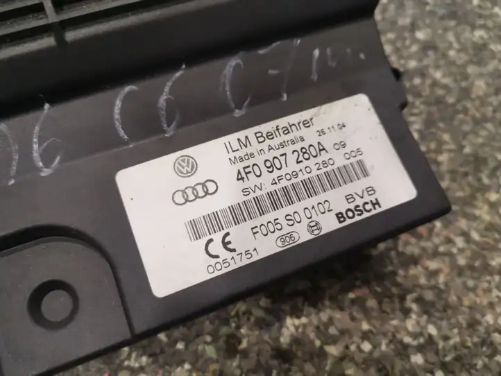 Audi A6 S6 C6 4F (2004 - 2008) 4F0907280A Прочие блоки управления — фото 2
