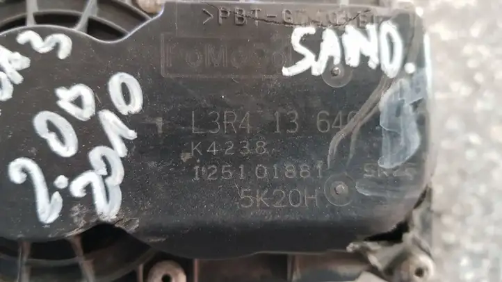 Mazda 3 II (2009 - 2011) L3R413640 Дроссельная заслонка — фото 3