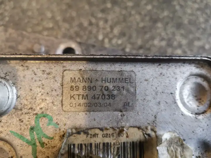 Opel Signum (2002 - 2008) 5989070231 Кронштейн масляного фильтра — фото 5