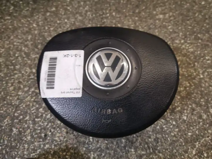 Volkswagen Touran I (2003 - 2010) 1T0880201A Подушка безопасности руля — фото 1