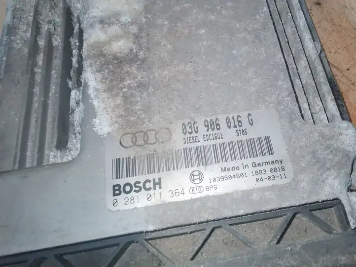 Audi A3/S3 8P (2004 - 2008) 03G906016G Блок управления двигателем (ЭБУ) — фото 4