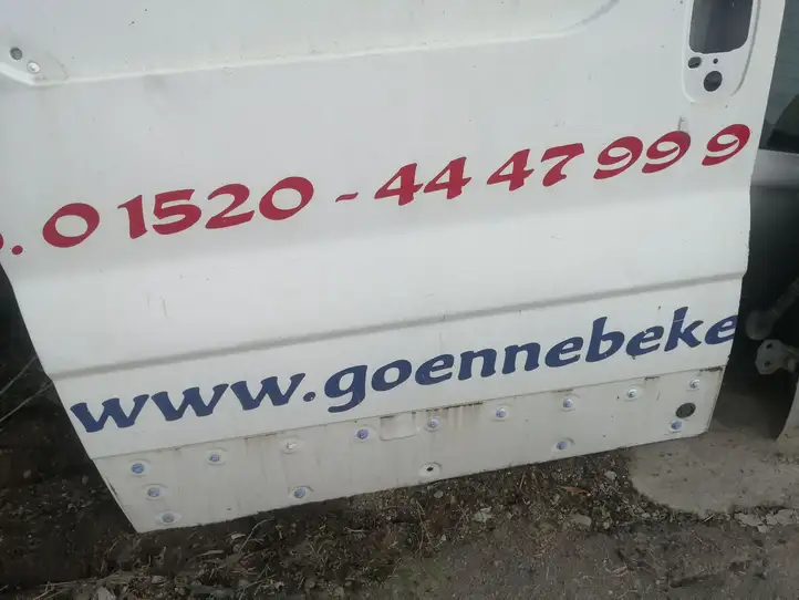 Renault Trafic II (X83) (2002 - 2014) Боковая раздвижная дверь — фото 2