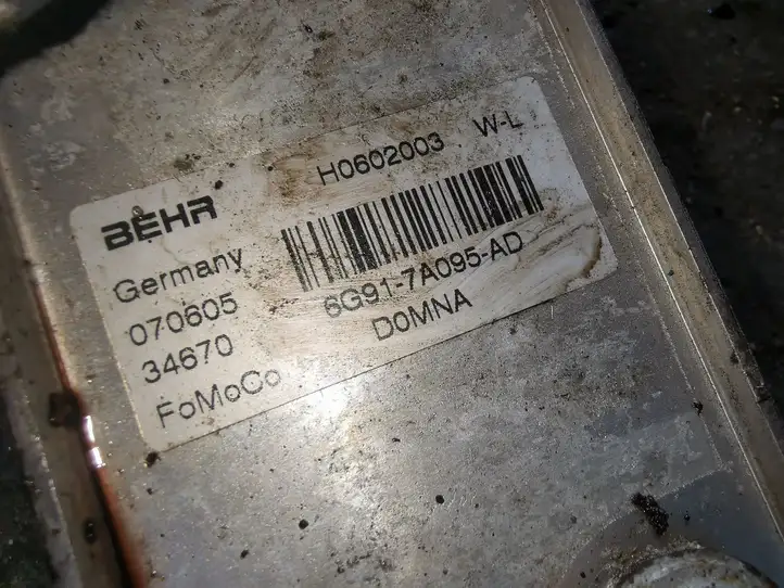 Ford S-MAX (2006 - 2010) 6G917A095AD Кронштейн масляного фильтра — фото 4