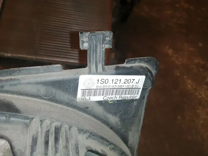 Volkswagen Up (2011 - ) 1S0121207J Электровентилятор радиатора — фото 3