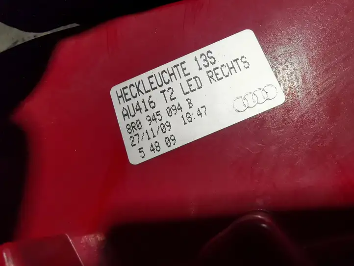 Audi Q5 SQ5 (2012 - 2017) 8R0945094B Задний фонарь в кузове — фото 5