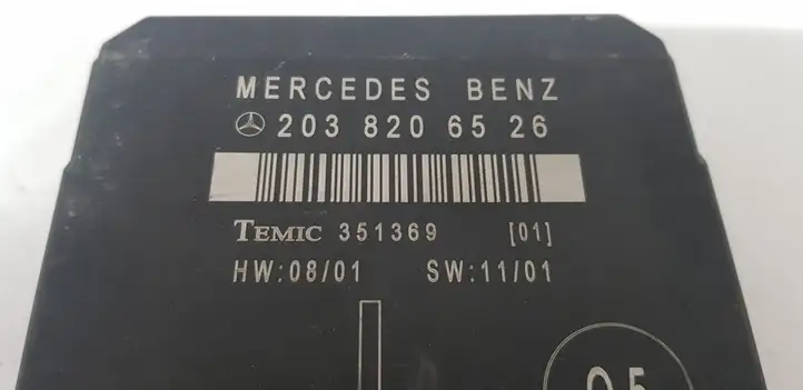 Mercedes-Benz C W203 (2000 - 2007) 2038206526 Прочие блоки управления — фото 2