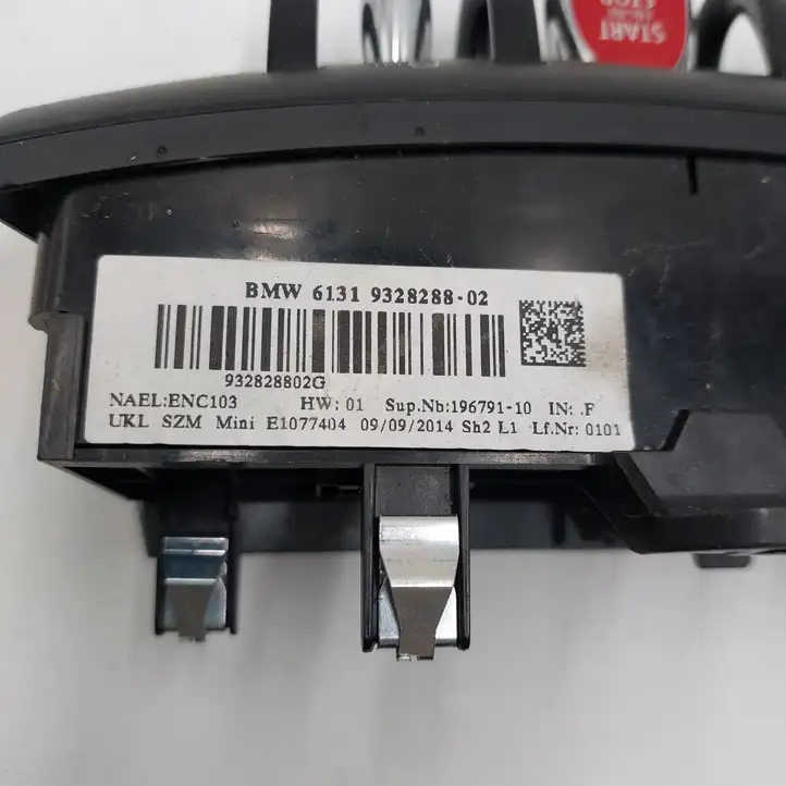 Mini One Cooper F56 F55 (2012 - 2022) 9328288 Включатель зажигания и стартера — фото 2