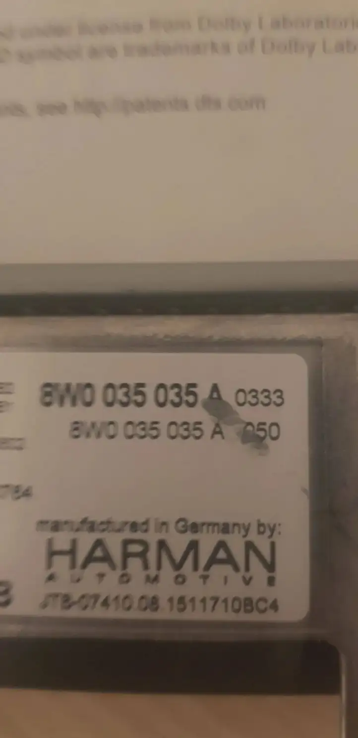 Audi A4 S4 B9 (2015 - 2019) 8W0035035A Блок MMI — фото 4